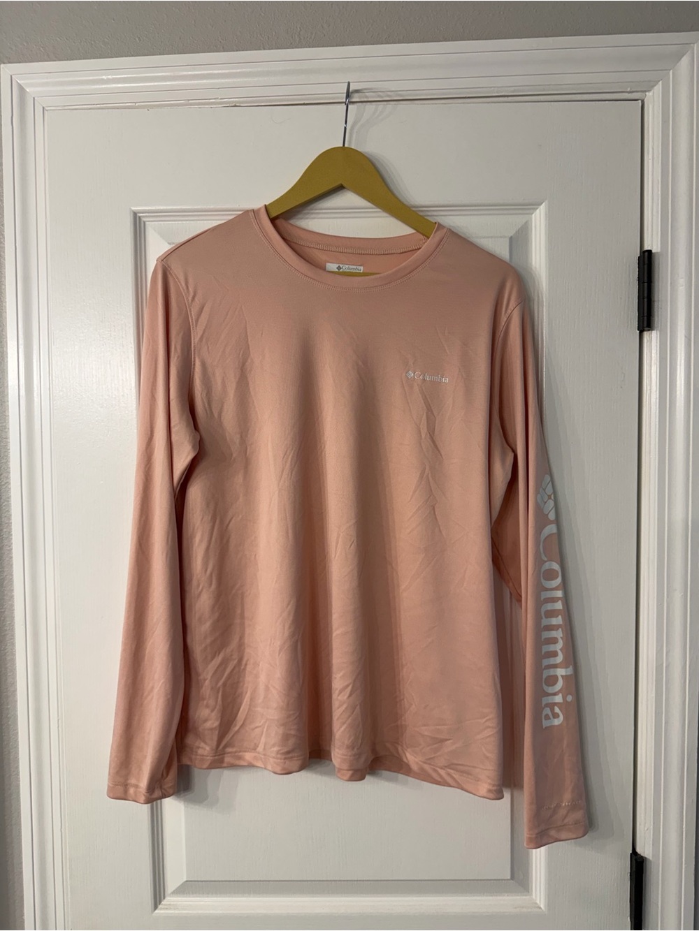 Columbia Women’s Long Sleeve Swim Coverup - Light Pink